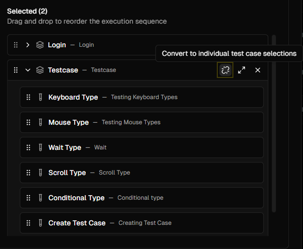 Test Selection — Orcastrator Docs